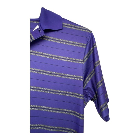 Men’s PGA Tour Golf Polo T-Shirt Top Purple Size Medium‎ M - Picture 3 of 7